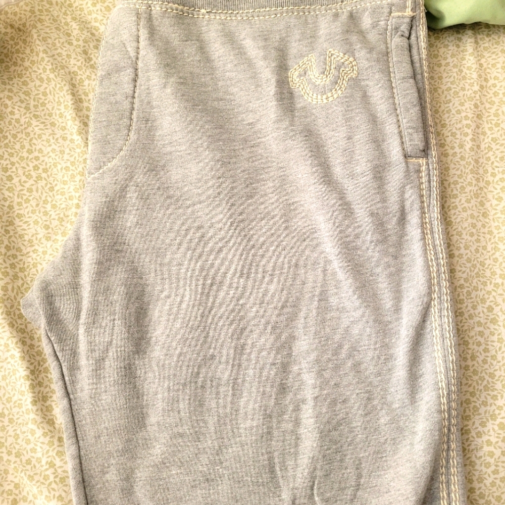 True Religion Grey SweatPants